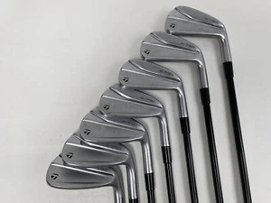 TaylorMade P790 2021 Iron Set 5-PW+GW MMT 304SS 75g Stiff RH - Picture 1 of 10