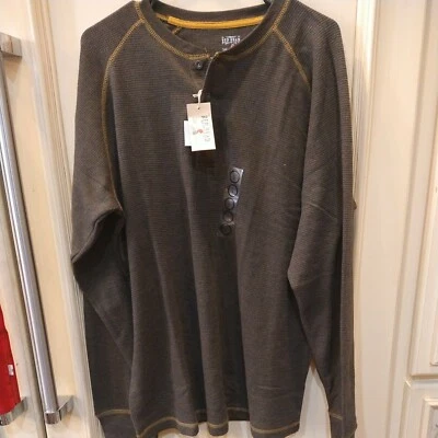 Redhead Thermal Fleece Long Sleeve Shirt MISSIZED NWT CHOOSE FROM Gray or Autumn - Image 1 of 4