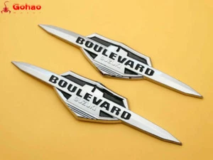 Chrome Petrol Tank Fairing Emblem Decal Sticker for Suzuki Boulevard - Bild 1 von 5