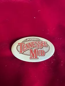 Jack Daniels Tennessee Mud Drink Promotional Pinback Button Distillery Vtg 2.75" - Picture 1 of 2