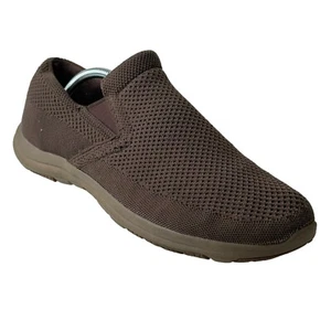 LL BEAN Comfort Mocs Men's 11.5M Ventilated Slip On Loafers Brown Mesh Shoes - Imagen 1 de 10