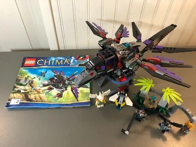 Lego Legend of Chima Razar's Chi Raider #70012 100% Complete - Image 1 of 4