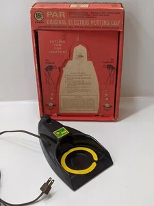 Vtg 1968 19th Hole Par Original Electric Putting Cup Model 1901 Made USA Works! - Picture 1 of 11