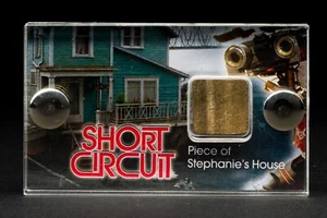 Short Circuit Screen Used Original Movie Prop Stephanie's house section & COA. - Bild 1 von 6