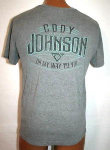 CODY JOHNSON 2019 On My Way To You Concert Tour T-SHIRT M Country Music - Picture 1 of 3