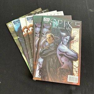 Spike, The Devil You Know IDW Set #1-4 & Variant Issues #1-2 Williams 2010 - Picture 1 of 13