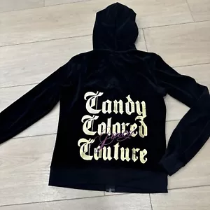 juicy couture vintage velluto y2k tuta giacca color caramella couture rara - Foto 1 di 8