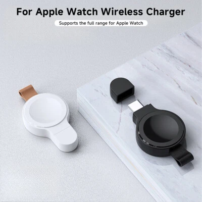 Fast Wireless Charging Travel Charger for Apple Watch Magnetic Portable Charger - Image 1 of 4