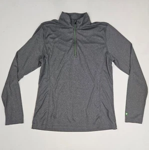 Insect Shield Damen Pullover grau meliert Viertelreißverschluss Größe S - zweimal getragen - Bild 1 von 3