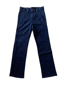 Chaps Boys Schoolwear Blue Pants Slim Navy Blue SZ 8 23x24 NWT - Picture 1 of 10