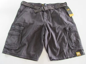 Herren Lee Latzhose Gürtel Wyoming Cargoshorts Shiner 42 neu mit Etikett - Bild 1 von 5