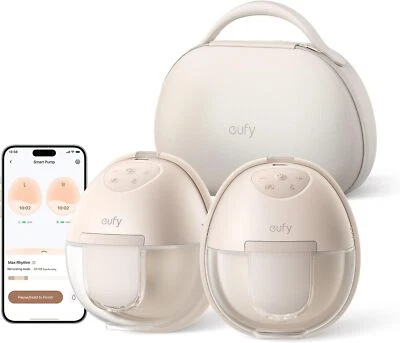 eufy S1 Pro Wearable Electric Breast Pump Heating Technology App-Control |Refurb - Image 1 of 4
