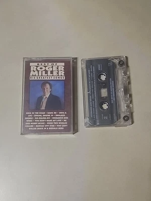 Best of Roger Miller – His Greatest Songs (1991, PolyGram) Cassette Tape  Foto 1 de 4