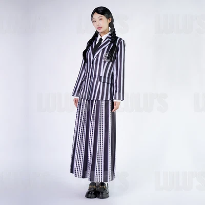 Wednesday Addams School Uniform Costume - Image 1 of 4