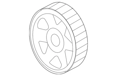 Piñón de árbol de levas de distribución de motor Soul Sportage original Kia 2004-2011 24322-23775 Foto 1 de 2
