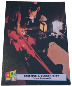 1992 Club Pro Set Science & Electricity #8 Laser Research Trading Card (H6 - Picture 1 of 2
