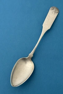 KORB BLUMEN Münze Silber ESSLÖFFEL Goodwin Hartford 8 1/4" - Bild 1 von 6