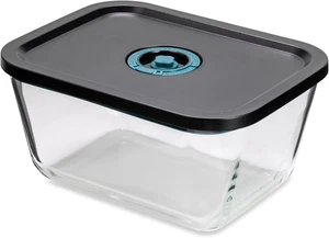 Avantspace, Contenitore Rettangolare 2,60 L Con Coperchio, Vetro, Trasparente - Foto 1 di 12