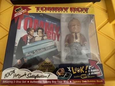 Tommy Boy HOLY SCHNIKE EDITION 2 DVD SET Chris Farley BOBBLE HEAD NEW SEALED OOP - Image 1 of 4