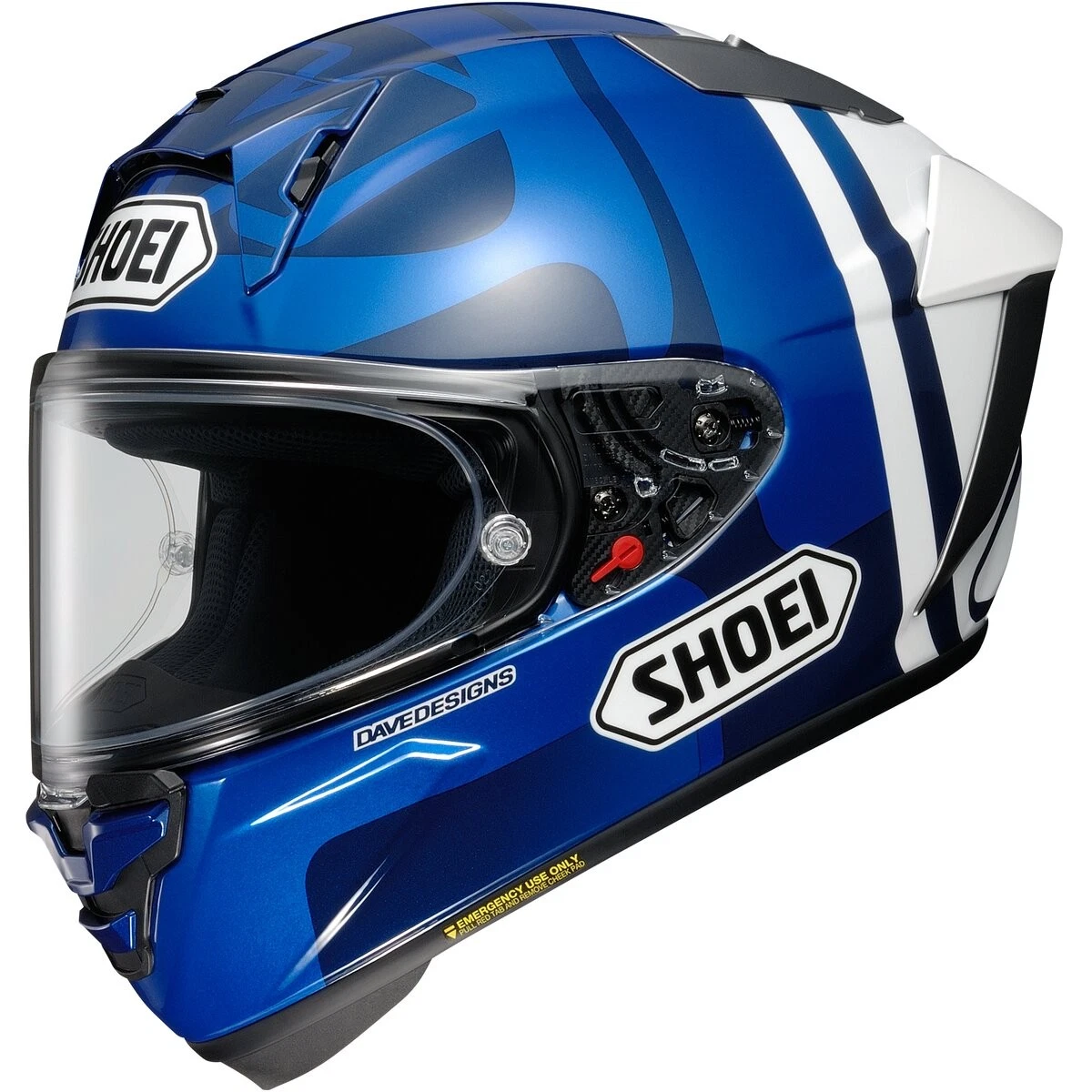 SHOEI Size M Blue Motorcycle & Powersports Helmets for sale | eBay