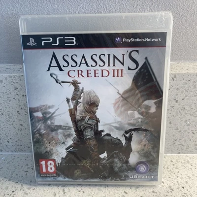 Assassin's Creed III 3 PlayStation 3 PS3 Game | PAL | New & Sealed  - Image 1 of 4