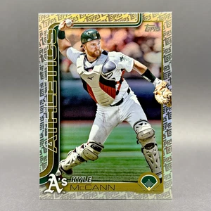 Kyle McCann 2025 Topps Series 2 Topps Logo Foil Fanatics #555 Athletics - Picture 1 of 1