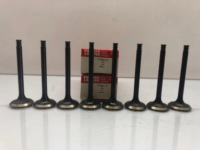 8X EXHAUST VALVE S3130-F 13715 24012 FOR DAIHATSU TOYOTA Charment A35 Corolla IV - Image 1 of 4