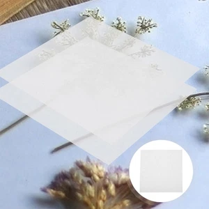 30 Pezzi Carta da Supporto Goffrata con Feltro Pre Puro Ventaglio Bianco - Foto 1 di 12