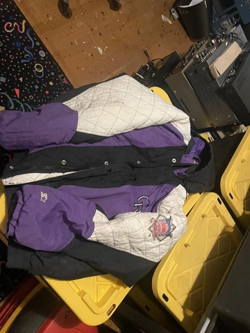 Vintage Colorado Rockies MLB Starter Puffer Jacket/Coat Mens Large Hard To Find Cover