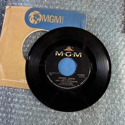 Harry James, Sweets Tooth/Sunday Morning, Mgm Company Sleeve 45 Foto 1 de 4