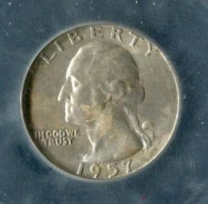 1957-D Washington Quarter | ICG MS66 | Silver 25 c | Toned - Picture 1 of 4