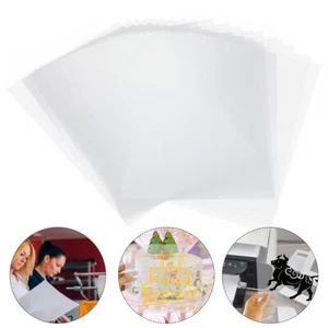 20 Pcs Transparent Tape Ink Jet Film Clear Transparency for Pristine Look - Picture 1 of 12
