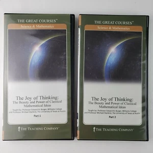 The Great Courses -The Joy of Thinking: Power Mathematical Ideas- [DVD & Book] - Foto 1 di 7