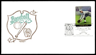 2000 George Sisler FDC Baseball Artopages Cachet - Image 1 of 2