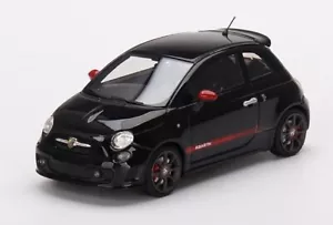 Abarth 595 Scorpione Black in 1:43 scale by True Scale Miniatures - Picture 1 of 4