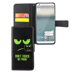 Custodia Cellulare Protezione Case per Google Pixel 2 XL Cover Borsa Wallet - Foto 1 di 6