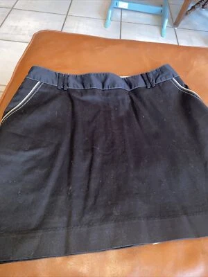 SPORT HALEY SKIRT SIZE 10 BLACK/Tan - Image 1 of 4