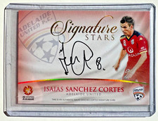 2015/16 Tap N Play A-League Soccer Signature Auto (Isaias Sanchez SS-03)
