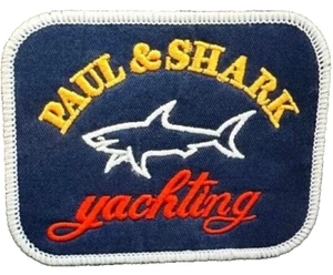 GORGEOUS PAUL & SHARK YACHTING EMBROIDERED IRON-ON PATCH...VERY HARD TO FIND... - Picture 1 of 2