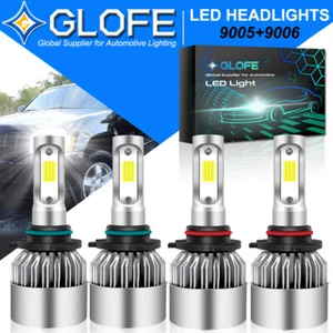 4X Bright LED Headlight Combo Kit High Low Beam For Chevy Express 1500 2500 3500 - Picture 1 of 8
