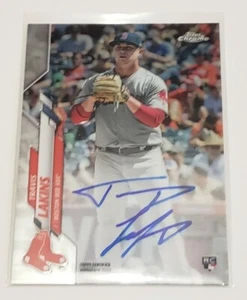 2020 Topps Chrome Travis Lakins Rookie Card Auto - Bild 1 von 2