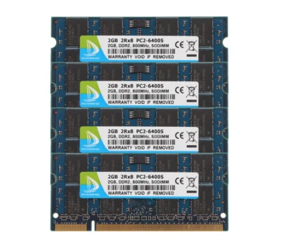 NEW DUOMEIQI 2GB 2Rx8 PC2-6400 NEW Chips Laptop Memory RAM DDR2 800Mhz SO-DIMM - Image 1 of 4