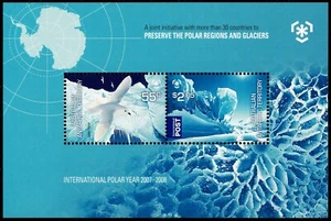 Mini hoja AAT 2009, Preserve Polar Regions and Glaciers. MUH - Imagen 1 de 1