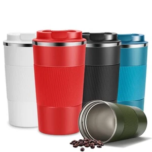 17oz Travel Coffee Mug Insulated Coffee Cups To Go With Leakproof Lid Vacuum Sta - Picture 1 of 8