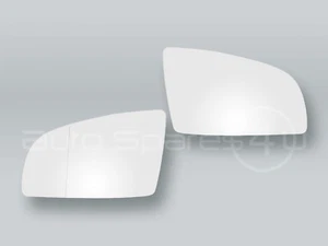 Heated Door Mirror Glass and Backing Plate PAIR fits 2005-2008 AUDI A6 - Picture 1 of 2