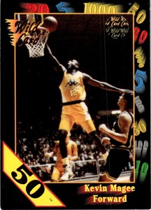 1991-92 Wild Card 50 Stripe #109 Kevin Magee