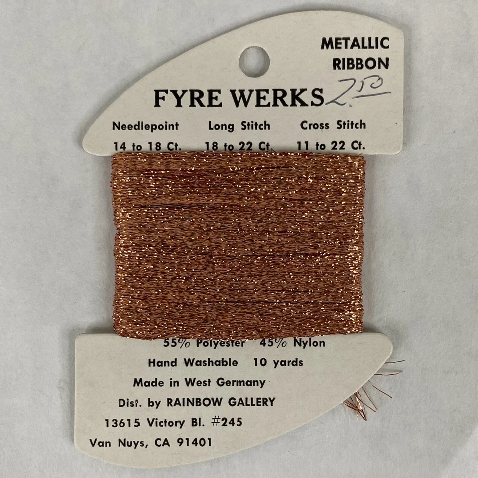 Rainbow Gallery Fyre Werks Metallic Ribbon F90 Bronze - Image 1 of 1