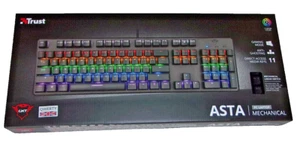 Trust Astra GXT 865 Mechanical Keyboard with 7 Colour Cycles - Brand New & Boxed - Picture 1 of 4