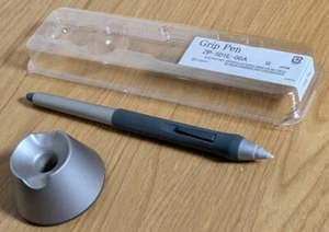 Wacom ZP-501E Grip Pen for Cintiq 12WX DTZ-1200 21UX DTZ-2100 Intuos3 Excellent - Picture 1 of 6