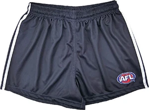 Carlton Blues Official AFL Replica Youths Kids Training Football Shorts - Picture 1 of 3